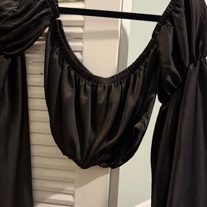 Elegant Black Women's Sleepwear